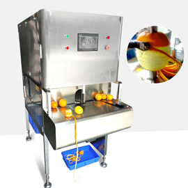Çin 0.6kw Güç Meyve Ve Sebze İşleme Makinesi Yüksek Peeling Hızı Tedarikçi